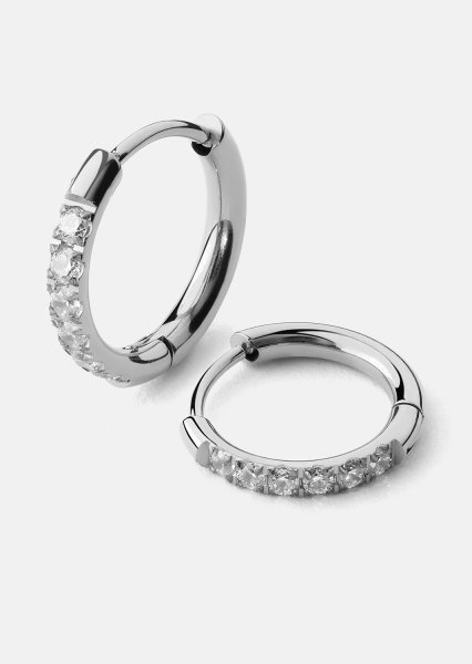 Pendentif Lumira Halo - Plaquées argent
