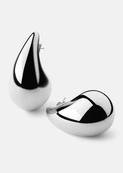Boucle d’oreille Liquid Glow - Plaquée argent