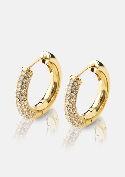 Creolen Boucles d’oreilles – 18k Plaquées or