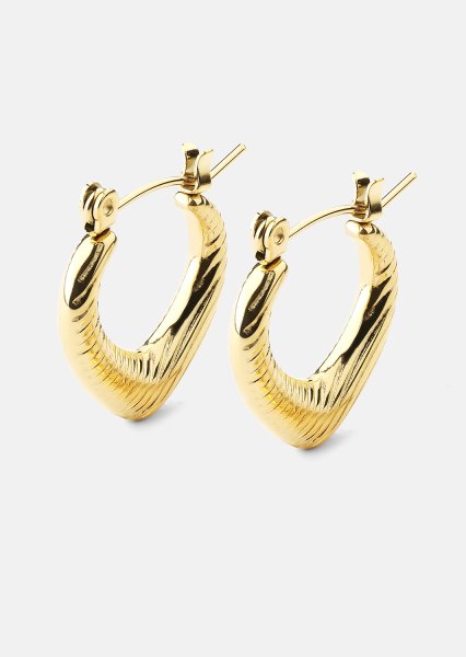 Boucles d’oreilles Elegans – 18k Plaquées or