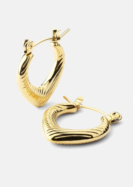 Boucles d’oreilles Elegans – 18k Plaquées or