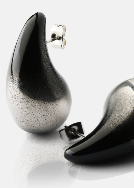Boucles d’oreilles Verdé Glow – Plaquées argent