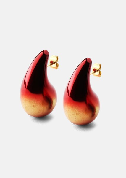 Boucles d’oreilles Verdé Glow – 18k Plaquées or
