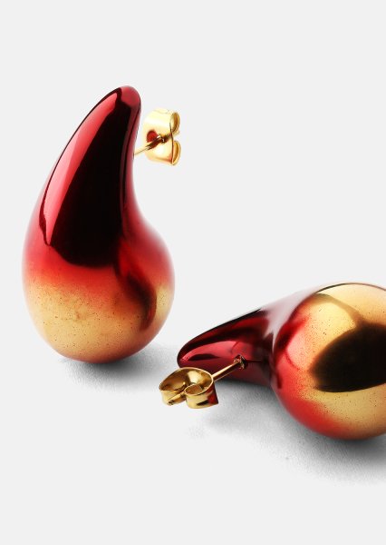 Boucles d’oreilles Verdé Glow – 18k Plaquées or
