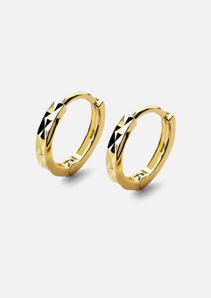 Anni Lu Boucles d’oreilles – 18k Plaquées or