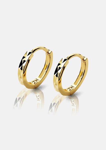 Anni Lu Boucles d’oreilles – 18k Plaquées or