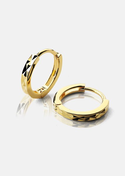 Anni Lu Boucles d’oreilles – 18k Plaquées or
