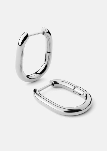 Boucle d’oreille Eleganceis - Plaquée argent