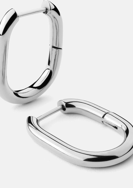Boucle d’oreille Eleganceis - Plaquée argent