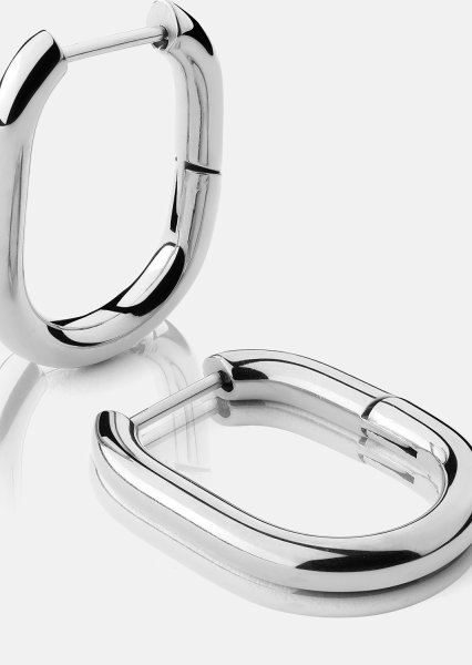 Boucle d’oreille Eleganceis - Plaquée argent