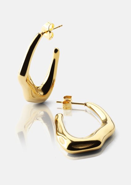 Boucle d’oreille Bold Drops - 18k Plaquée or