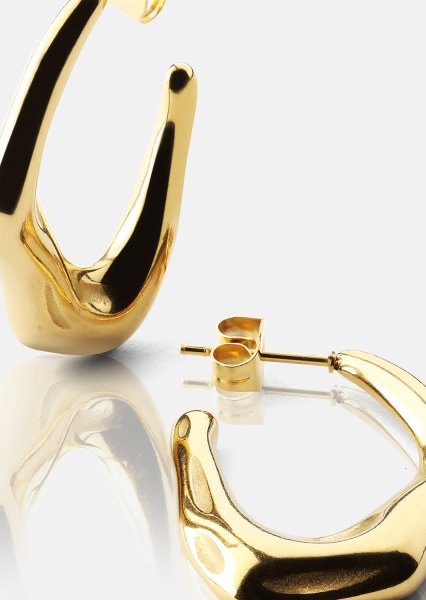 Boucle d’oreille Bold Drops - 18k Plaquée or