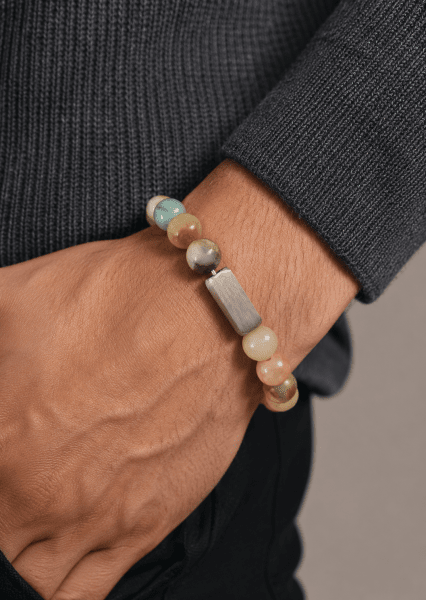 Bracelet perlé Granite Bond