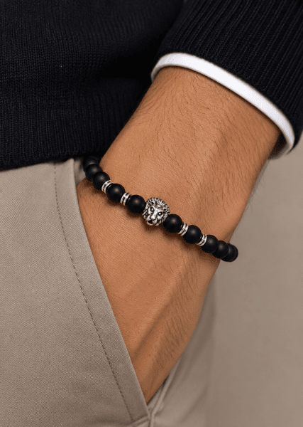 Bracelet perlé Lions Legacy