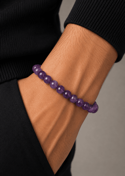 Bracelet perlé Luminous Aura