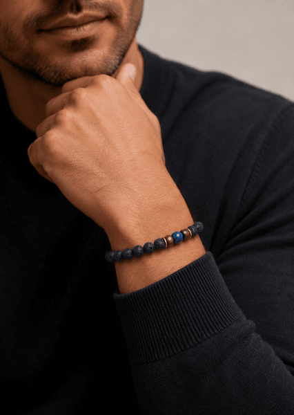Bracelet perlé Noble Aura