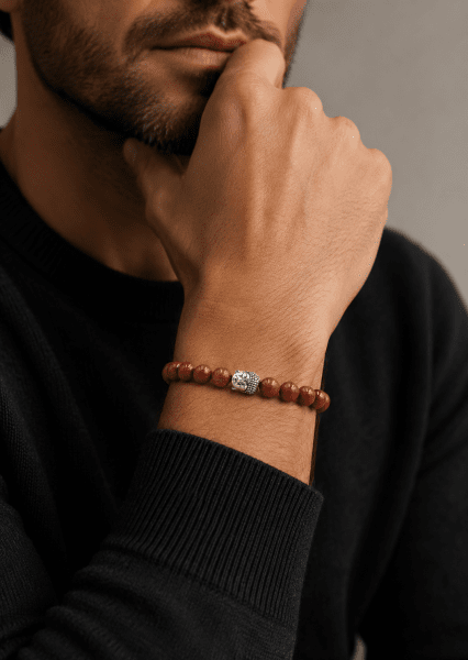 Bracelet perlé Noble Ember