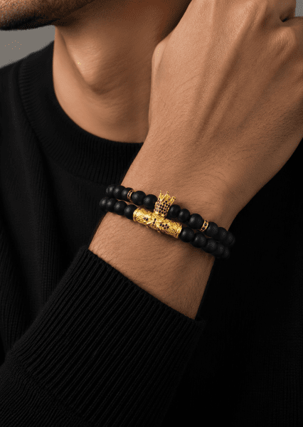 Bracelet perlé Regal Ember