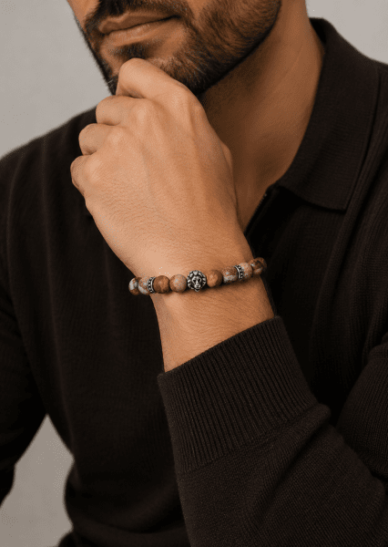 Bracelet perlé Savage Aura