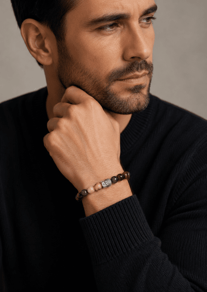 Bracelet perlé Serene Titan