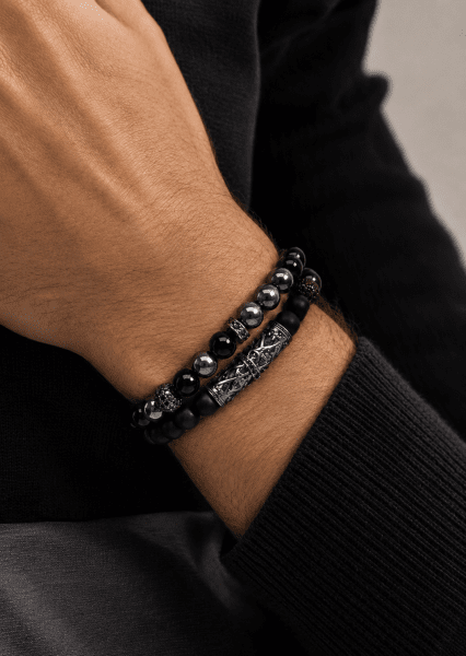 Bracelet perlé Sterling Knight