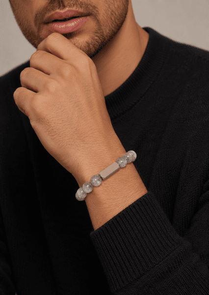 Bracelet perlé Stone Surface