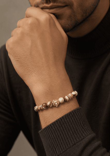 Bracelet perlé Terra Majesty