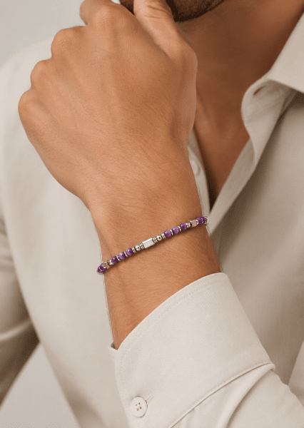 Bracelet perlé Zenith Aura