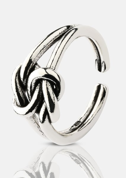 Infinity Knot - Plaquée argent