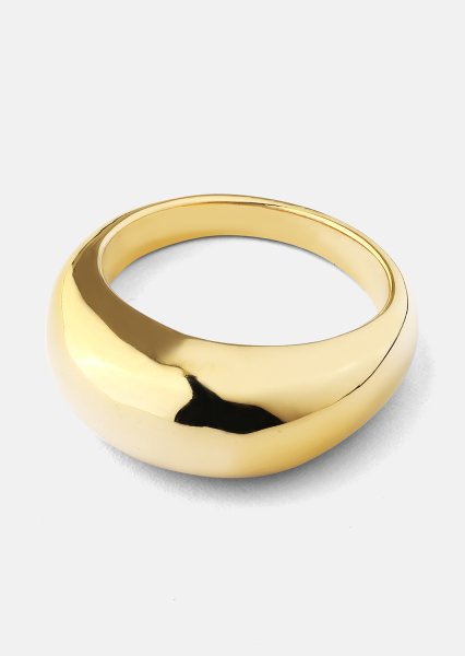 Golden Bold Bague - 18K Plaquée or