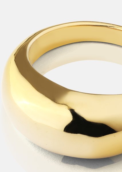 Golden Bold Bague - 18K Plaquée or