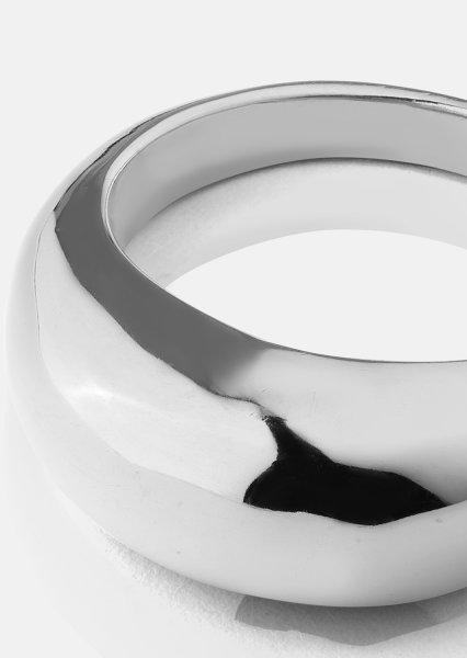 Golden Bold Bague - Plaquée argent