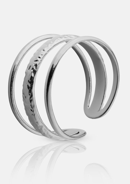 Bague Layer – Plaquée argent