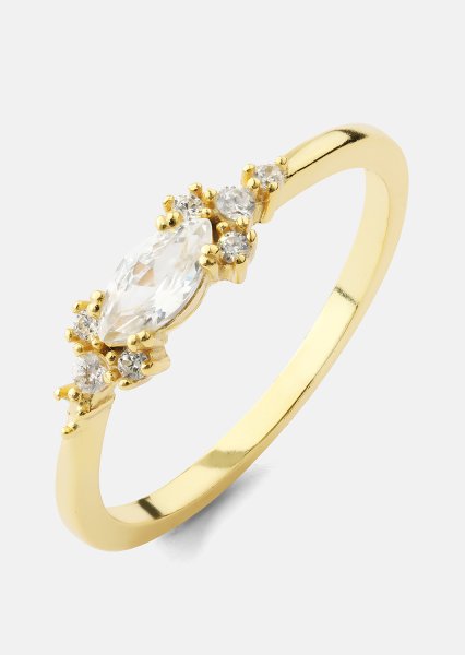 Elysia Bague - 18k Plaquée or