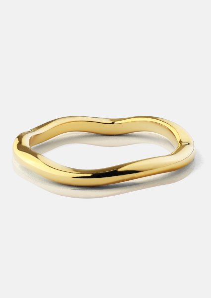 Bague Wave Gold - Plaqué or 18k