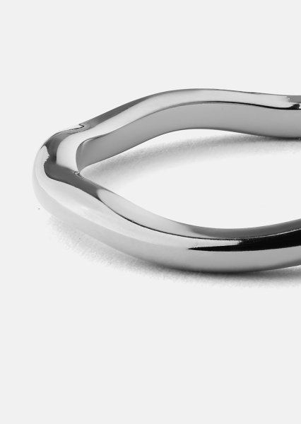 Bague Wave Silver- Plaquée argent