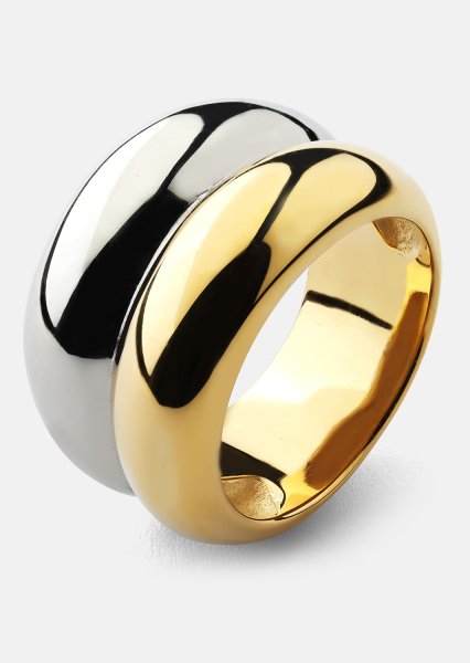 Bague Elegant - Plaqué or 18k