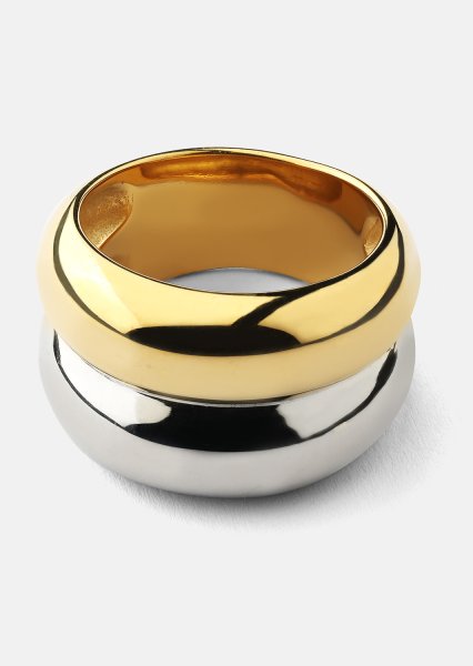 Bague Elegant - Plaqué or 18k