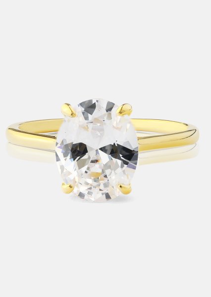 Bague Clarity - 18k Plaquée or