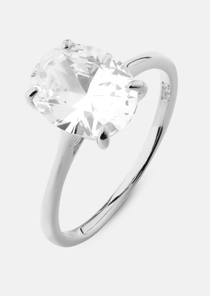 Bague Clarity - Plaquée argent