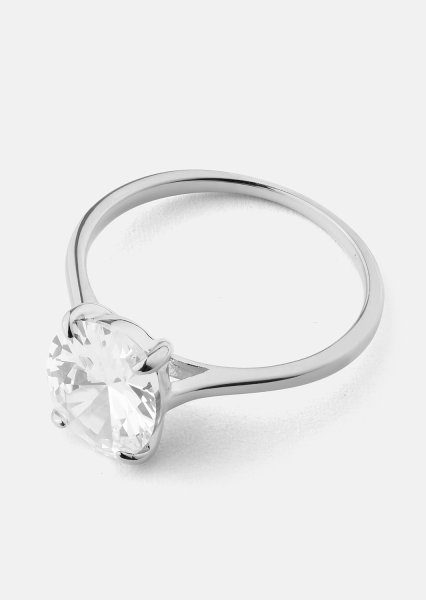 Bague Clarity - Plaquée argent