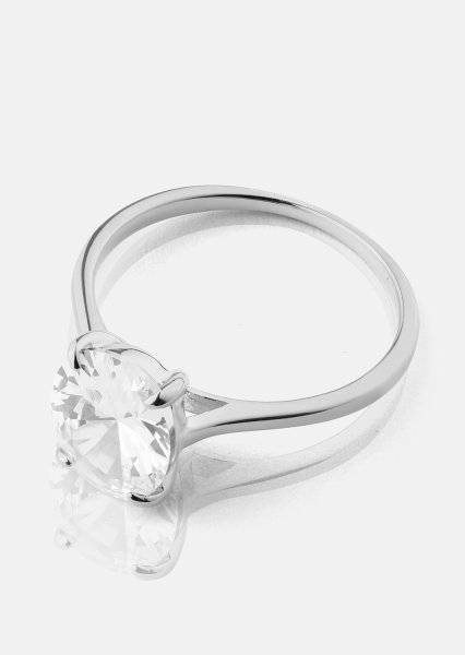 Bague Clarity - Plaquée argent