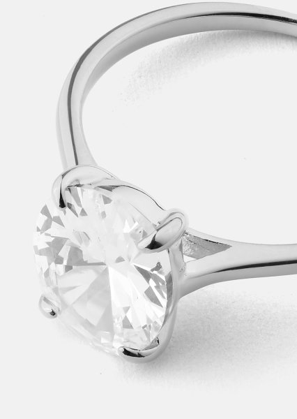 Bague Clarity - Plaquée argent