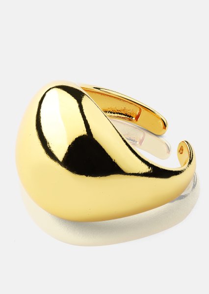 Bague Eterna - Plaqué or 18k