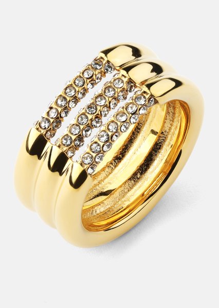 Bague Lumière - Plaqué or 18k