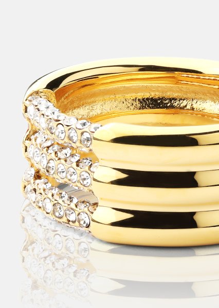 Bague Lumière - Plaqué or 18k