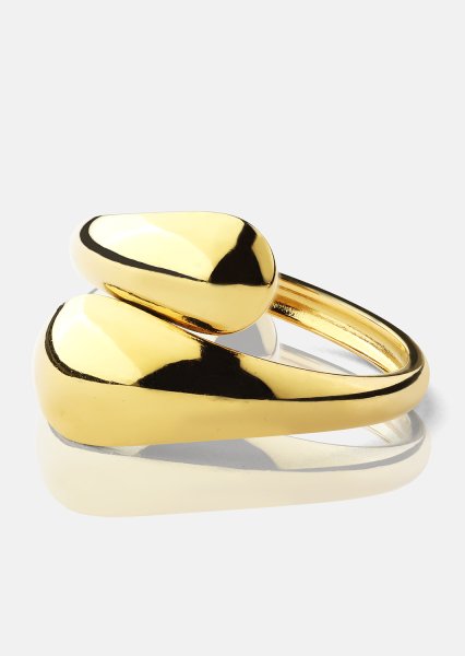 Bague Bold Drops - Plaqué or 18k