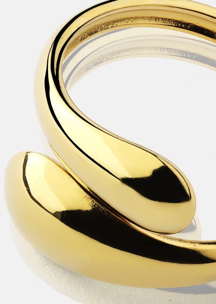 Bague Bold Drops - Plaqué or 18k
