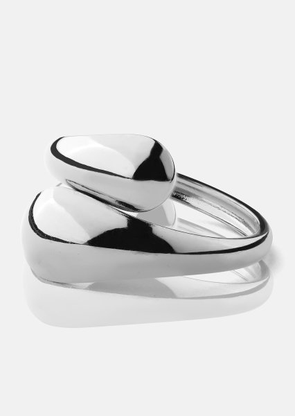Bague Bold Drops - Plaquée argent