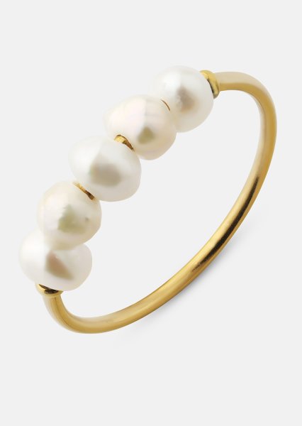 Bague Perla - Plaqué or 18k